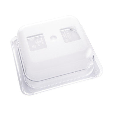 Vogue Polycarbonate 1/6 Gastronorm Container 65mm Clear U239