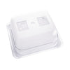 Vogue Polycarbonate 1/6 Gastronorm Container 65mm Clear U239