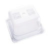 Vogue Polycarbonate 1/6 Gastronorm Container 100mm Clear U240
