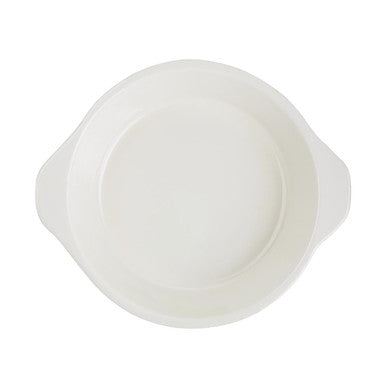 Vogue Black Cast Iron Round Gratin Dish 400ml U561