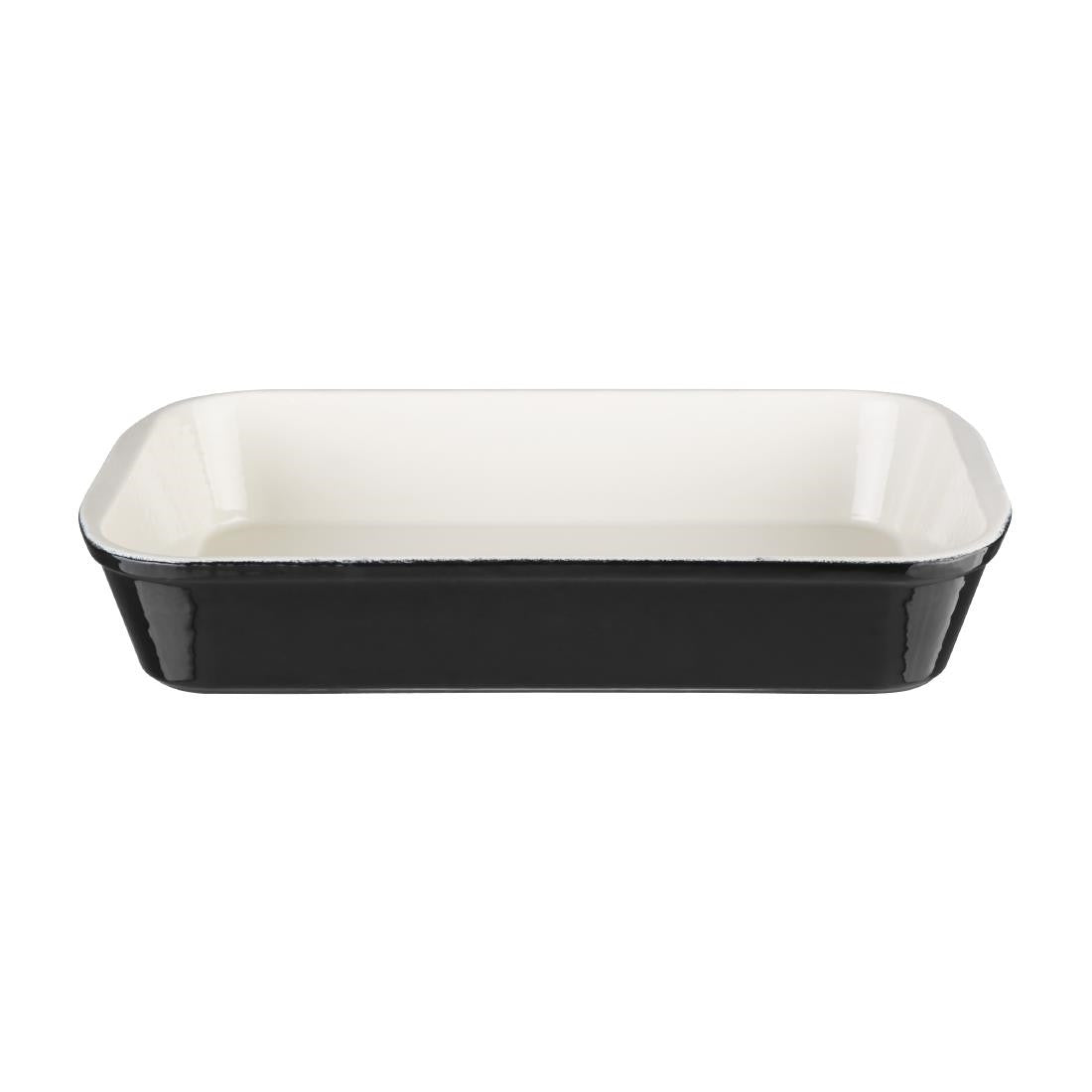 Vogue Cast Iron Roasting Dish Black U571