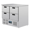 Polar G-Series 4 Drawer Counter Fridge 240Ltr U638