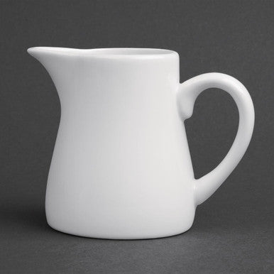 Olympia Whiteware Cream and Milk Jugs 170ml 6oz 6 Pack U819