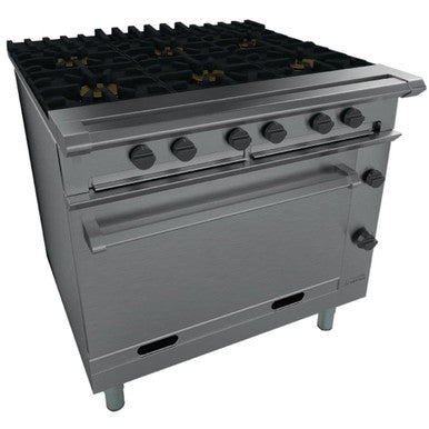Falcon Chieftain 6 Burner Propane Gas Oven Range G1066X U985-P