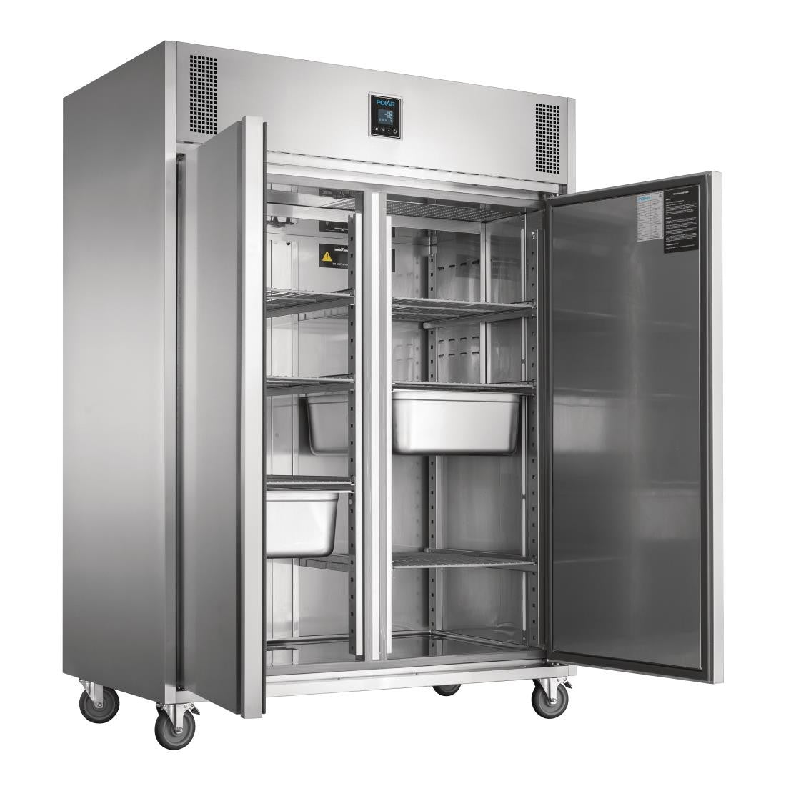 Polar U-Series Premium Double Door Freezer 1170Ltr UA004