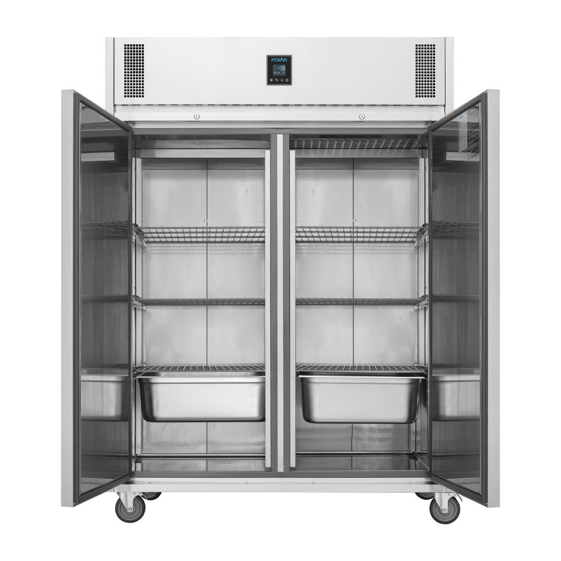 Polar U-Series Premium Double Door Freezer 1170Ltr UA004
