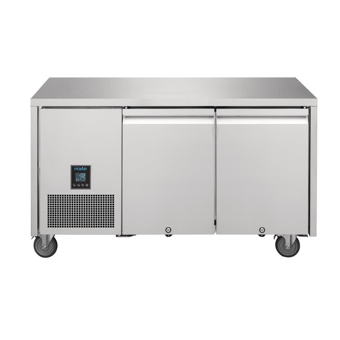 Polar U-Series Premium Double Door Counter Fridge 267Ltr UA005