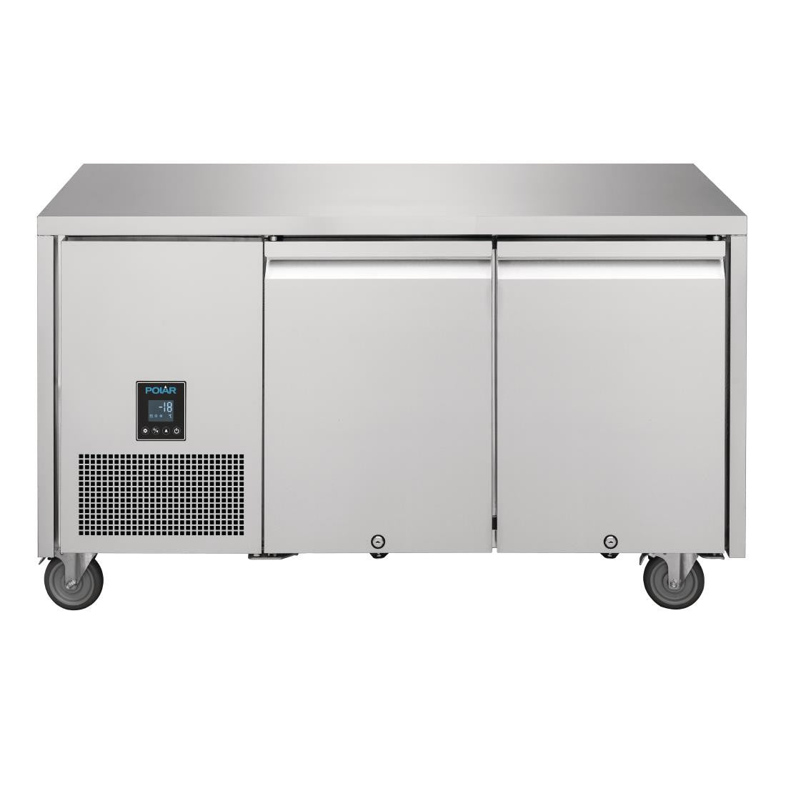 Polar U-Series Premium Double Door Counter Freezer 267tr UA006