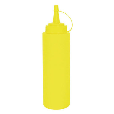 Vogue Yellow Squeeze Sauce Bottle 8oz K056