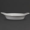Olympia Whiteware Round Eared Dishes 220mm 6 Pack W433