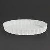 Olympia Whiteware Flan Dishes 265mm 6 Pack W449