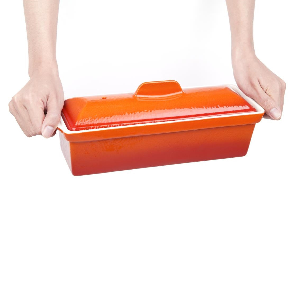 Vogue Orange Pate Terrine Mould 1.7Ltr W456