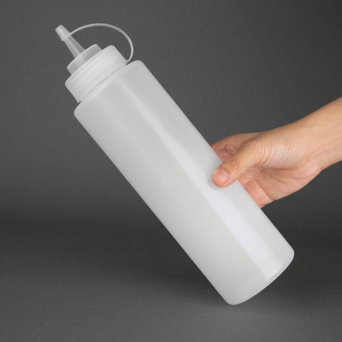 Vogue Clear Squeeze Sauce Bottle 35oz W832