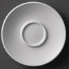 Olympia Whiteware Espresso Saucers 120mm 12 Pack Y112