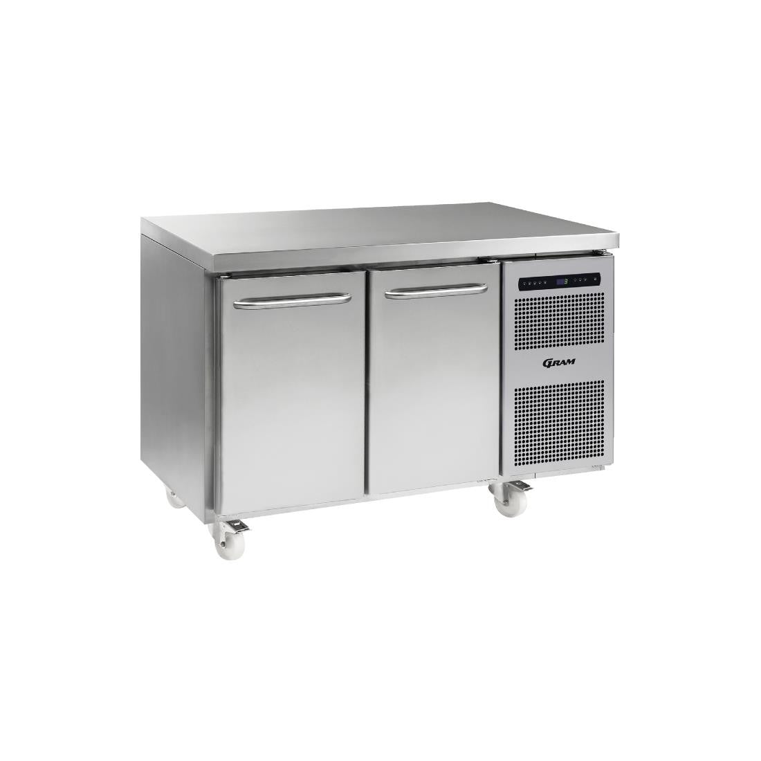 Gram Gastro 07 2 Door 345Ltr Counter Fridge K 1407 CSG A DL/DR C2 Y384