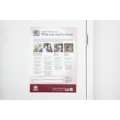 Health & Safety Law Poster A2 Y925