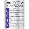 Vogue CCTV In Operation Crime Prevention Sign Y928